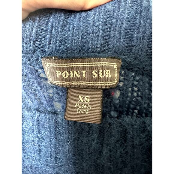 Point Sur XS Blue Crewneck Sweater - Picture 2 of 5